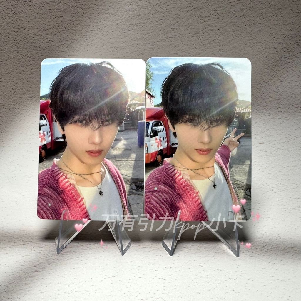 NCT sm30th Anniversary nctdream Park Ji Sung Scratch Card