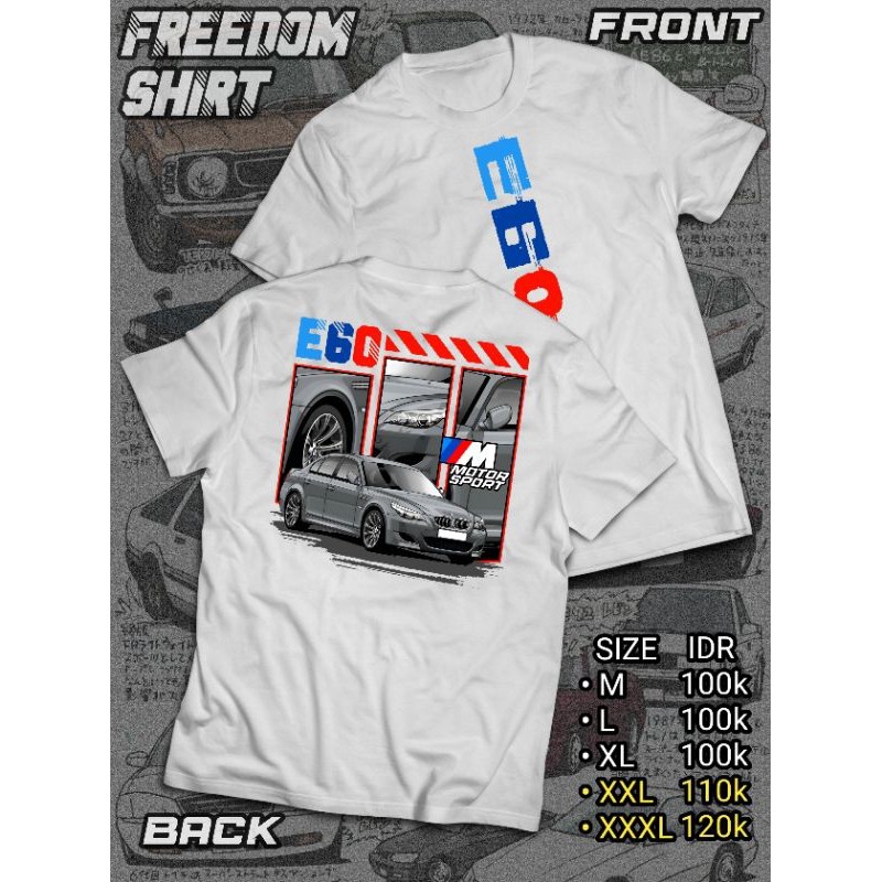 Áo thun ngắn tay cổ tròn Bmw E60