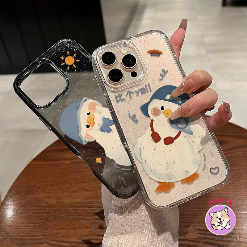Cute penguin Phone Case For IPhone 16 Promax  11 12ProMax 15 Pro New 16 13 14 Pro XR XS Max Protecti
