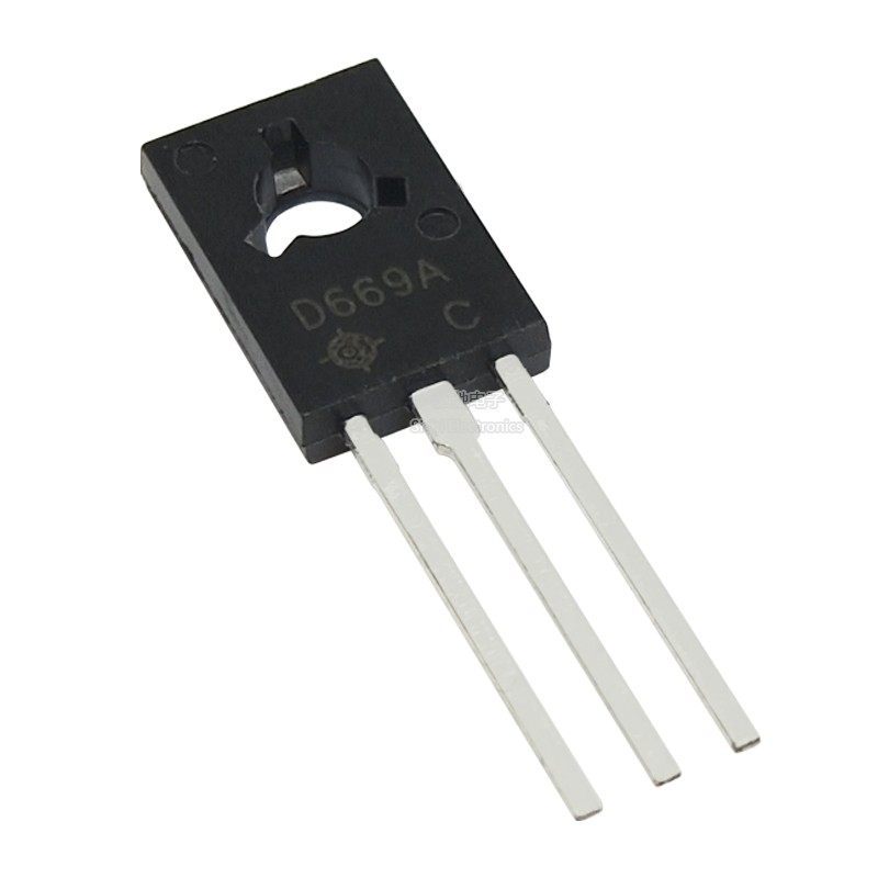 Thương Hiệu Mới Chip Lớn 2SD669A TO-126 Triode D669A Bộ Khuếch Đại Công Suất Âm Thanh Ống Đẩy D669