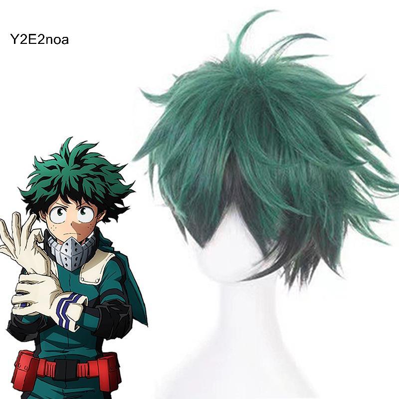 Tóc giả cosplay Izuku Midoriya - Deku từ series Boku no Hero Academia