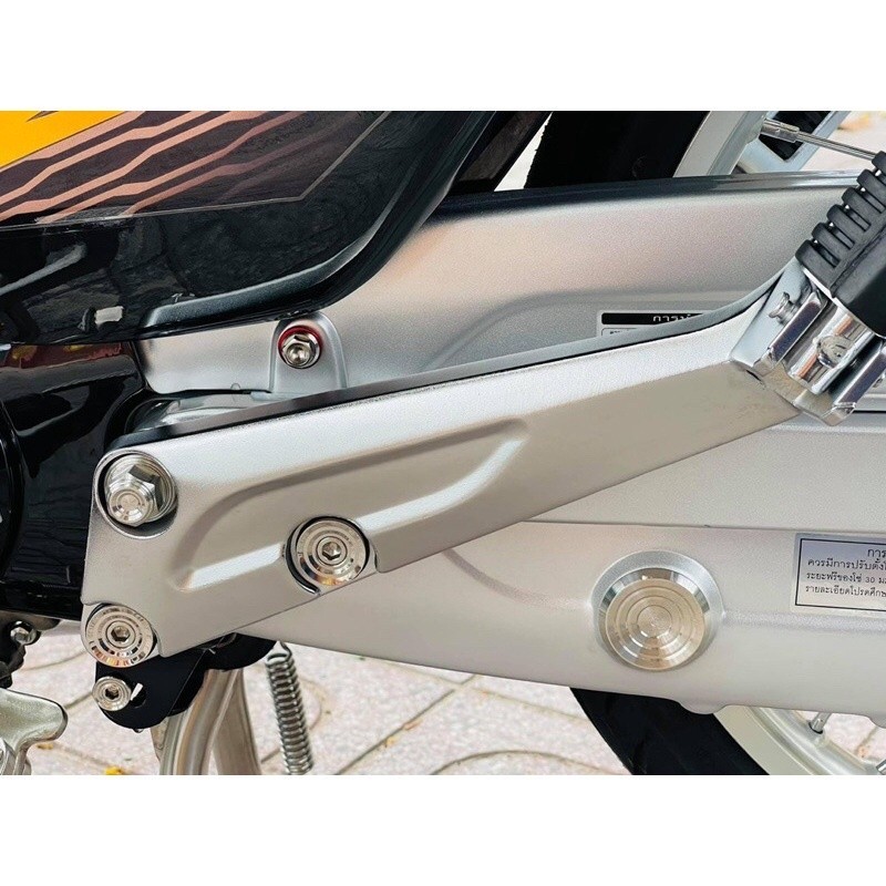 [ Ảnh Thật ][Loại 1]  Bộ khâu gác chân tán cốt gắp Wave nhỏ Wave ZX Wave Thái Dream( Có VIDEO)