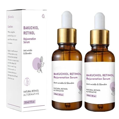 2 CHIẾC Bakuchiol Retinol Trẻ Hóa Serum, Bakuchiol Retinol Serum Hàn Quốc, Bakuchiol Serum Chống Lão