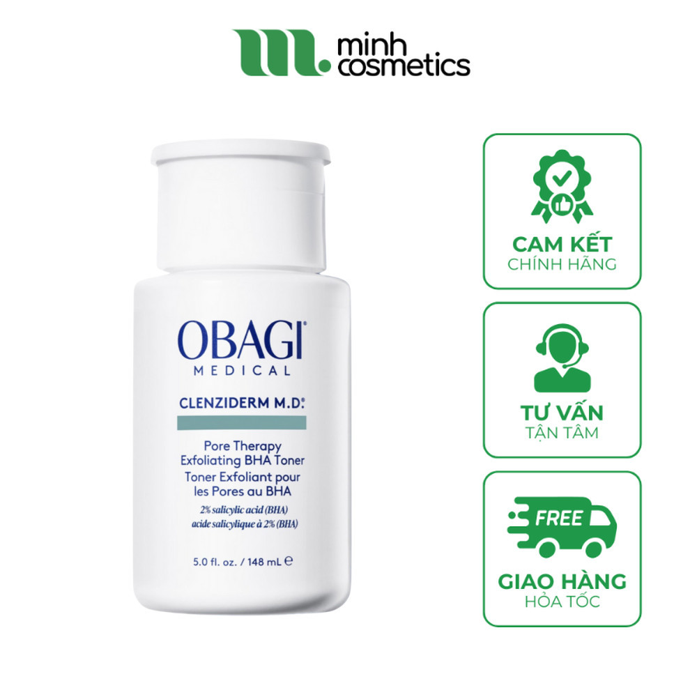 Toner BHA OBAGI Medical Clenziderm M.D Pore Therapy Exfoliating BHA 148mL