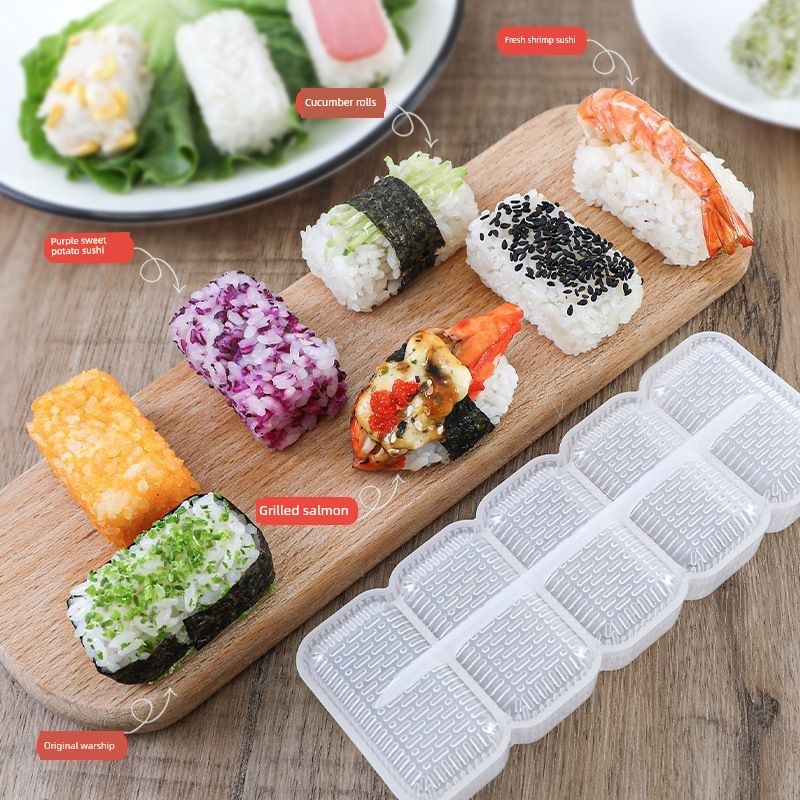 khuôn cơm nắm khuôn làm cơm nắm Khuôn cơm nắm tàu chiến Wulian, khuôn cơm cho trẻ mẫu giáo, khuôn su