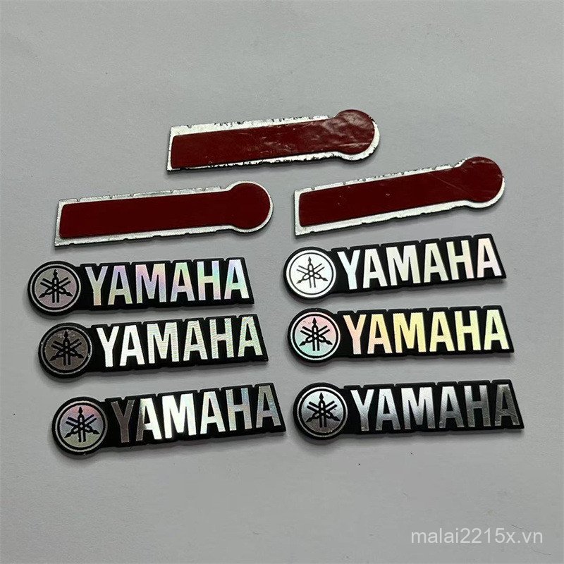 Thích Hợp Cho Xe Ô Tô Âm Thanh Sừng YAMAHA YAMAHA Nhạc Cụ logo Nhãn Dán Đàn Piano Notebook Kim Loại 