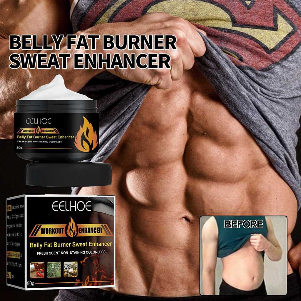 New Product#EELHOE Abdominal Muscle Cream Fitness Sports Shaping Cream Abdominal Muscle Strengthenin