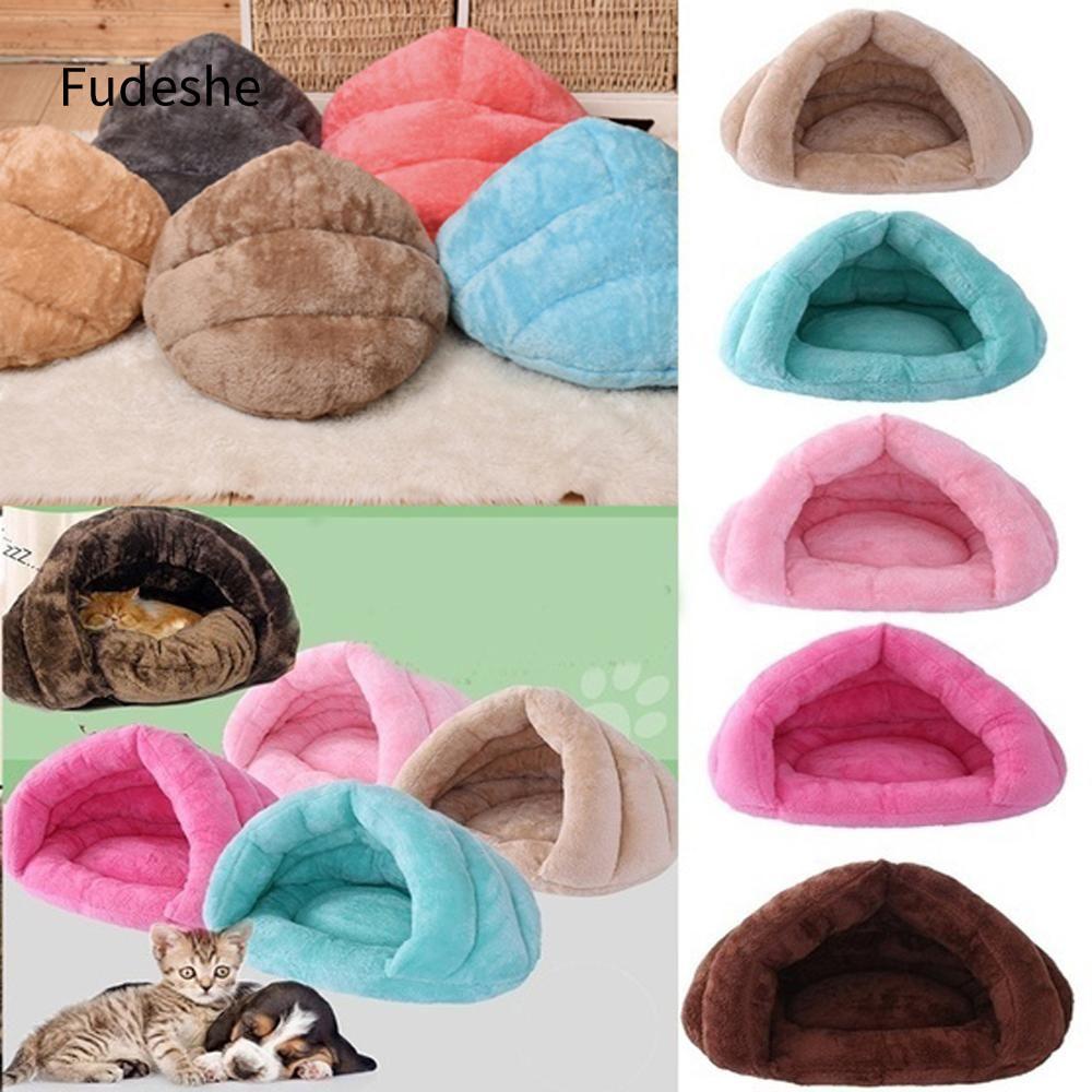 FUDESHE Dog House Pad Winter Warm Cave Mat Kennel