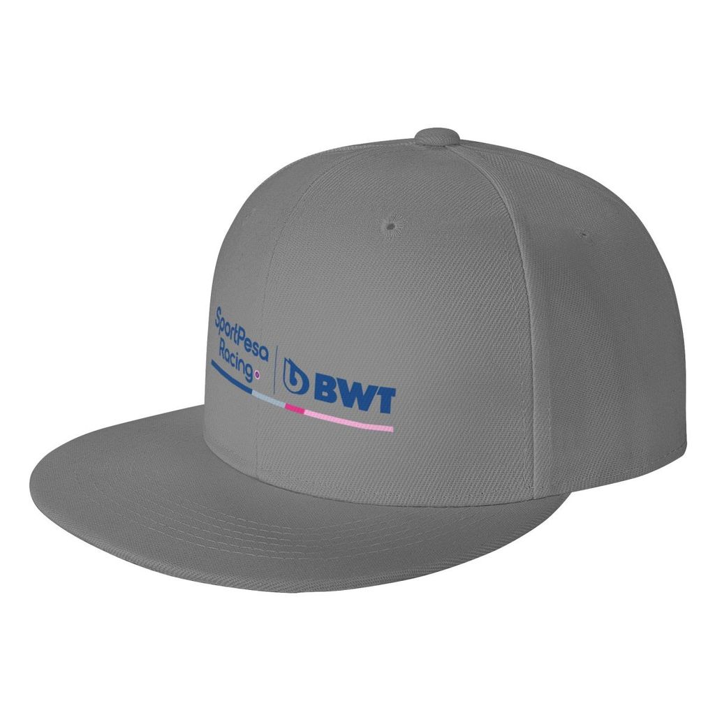 BWT f1 logo đội đua (2) Mũ chống nắng phẳng dành cho người lớn Mũ bảng in hình Hip Hop Dance Mũ vành