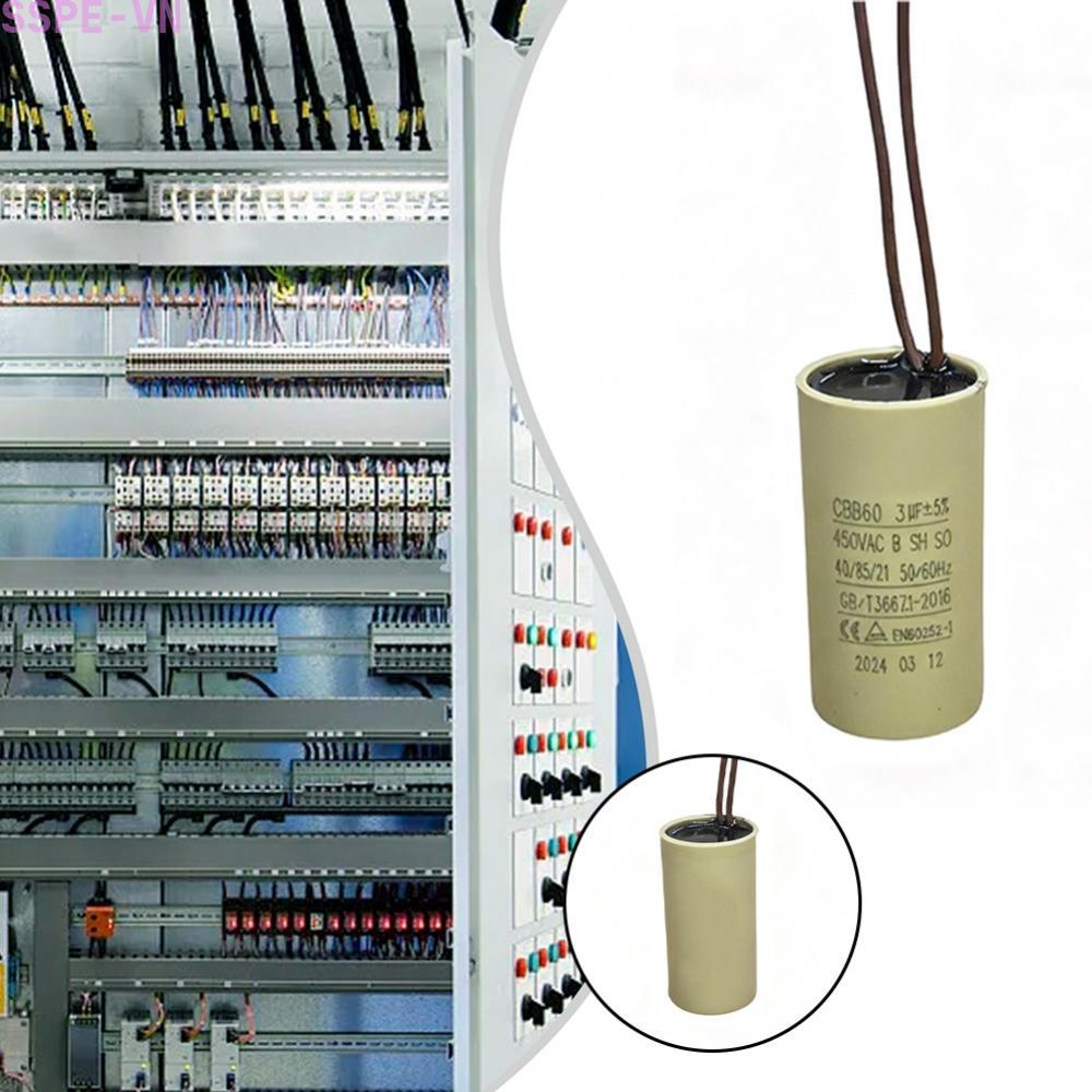 CBB60 Capacitor Easy Integration Into Devices Compact Design Replacement Part