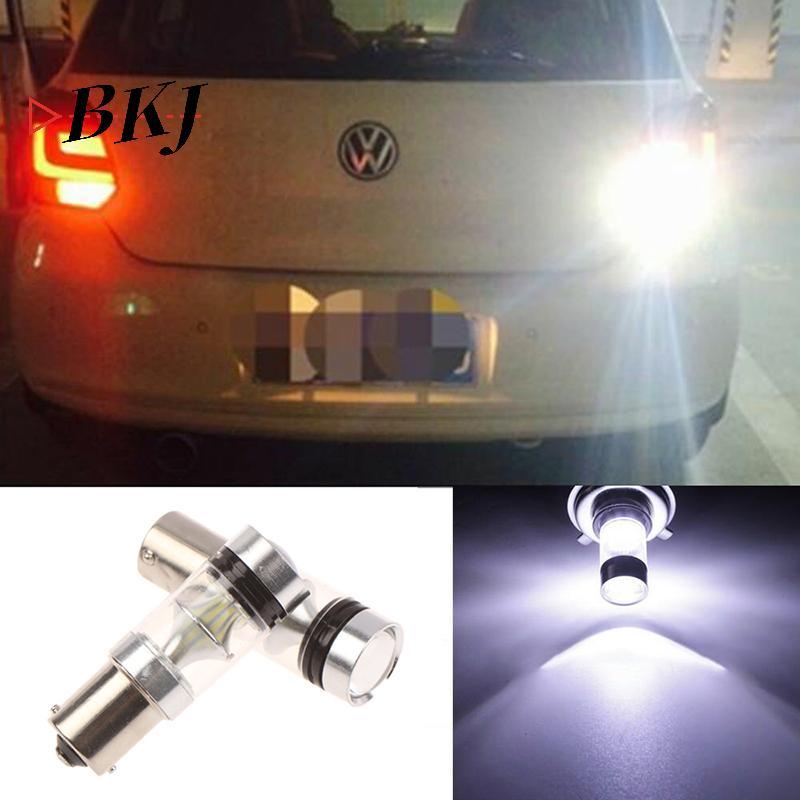 [KJ] Trắng P21W BA15s 1156 Đèn LED Canbus Baup Đảo Chiều Đèn [Mới]