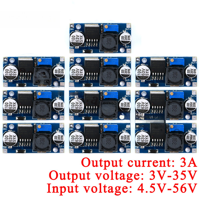 2-10 Chiếc LM2596HVS LM2596 HV LM2596HV DC-DC Có Thể Điều Chỉnh Bước Xuống Buck Chuyển Đổi Mô Đun Ng