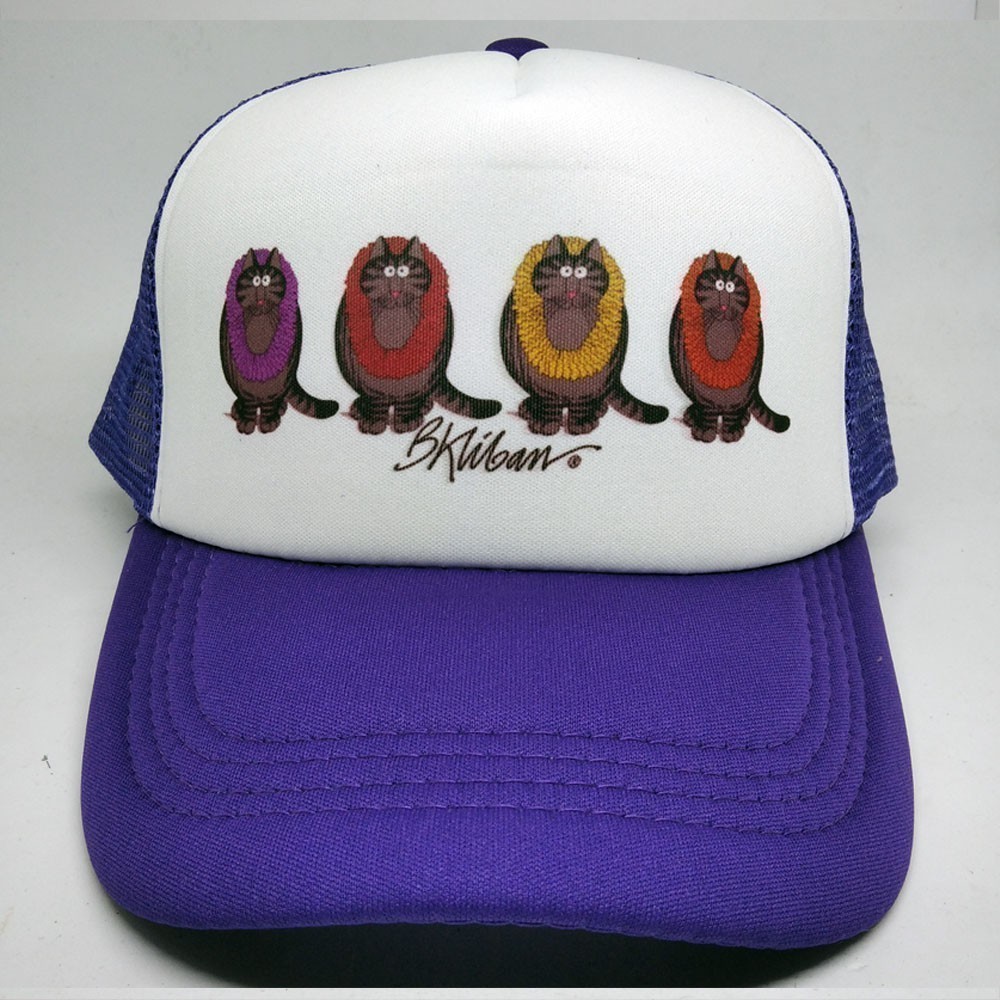 2026 Fat fashion Cat Aloha Vintage Cap Snapback Có Thể Điều Chỉnh Trucker Cap