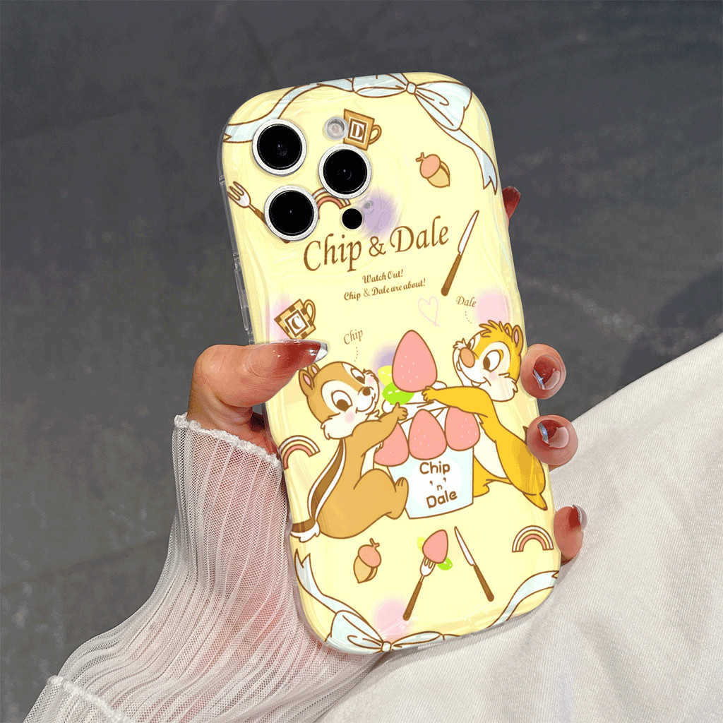 Disney Chip 'n Dale case lưng iPhone Cho 11 case iPhone 16 plus 12 13 14 pro max 15plus cover 15pro 