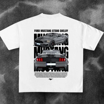 Áo thun mui trần Ford Mustang Gt500 Shelby
