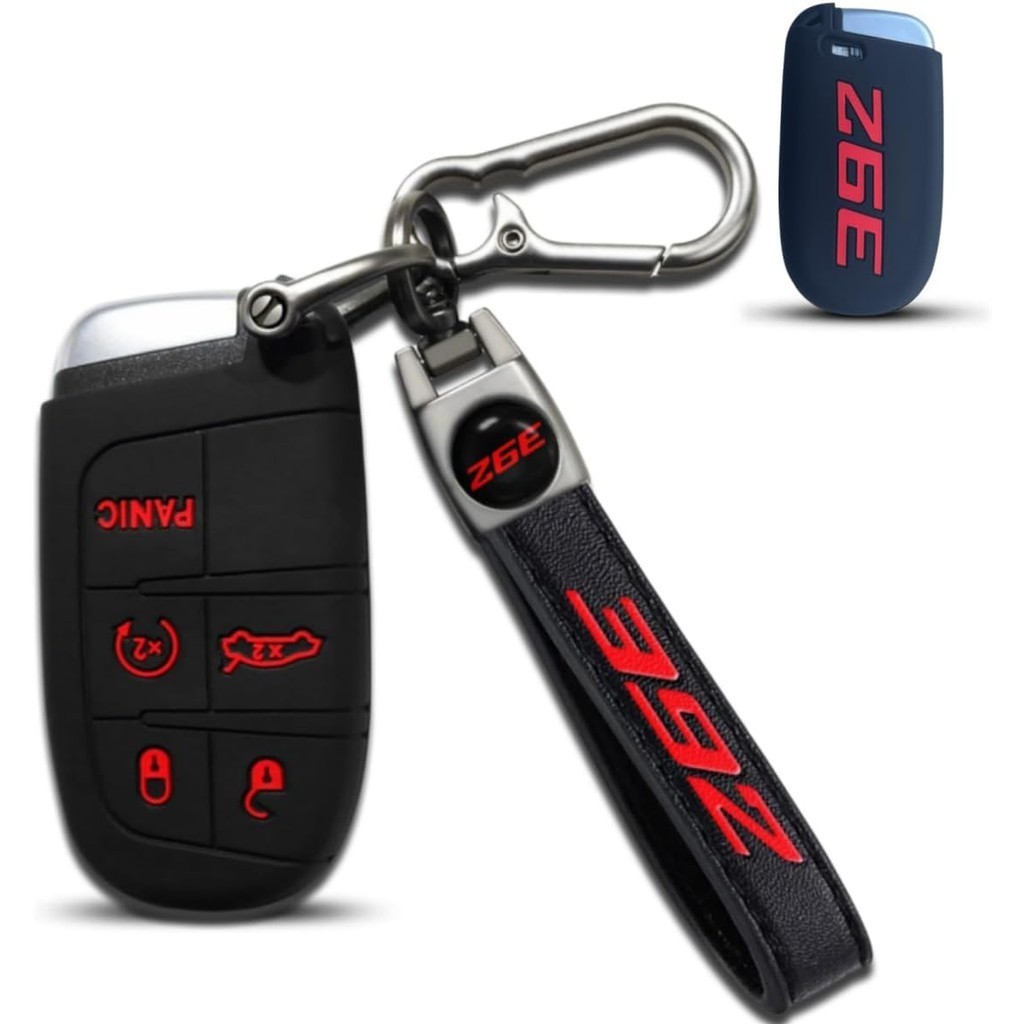 Cho Dodge Móc Khóa Với Silicon Mềm Bảo Vệ Chìa Khóa Cho Dodge RAM Durango 392 Challenger