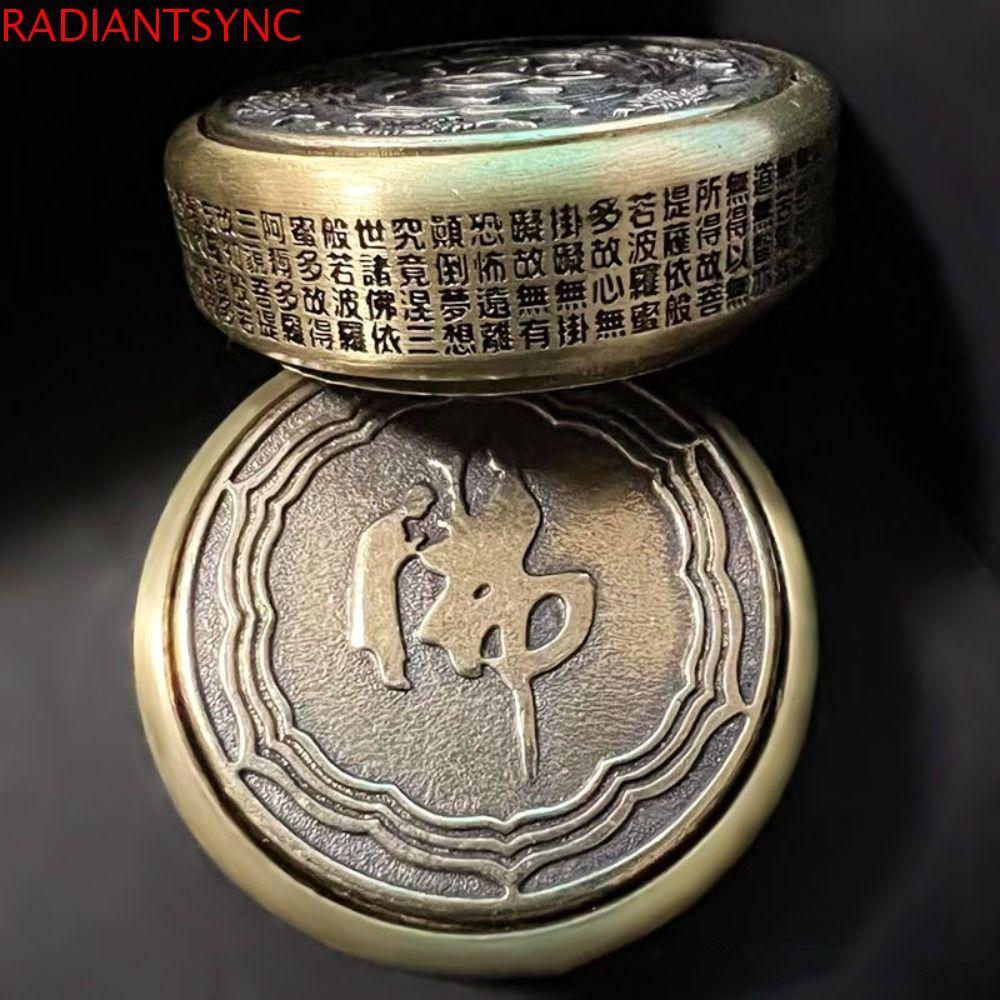 RADIANTSYNC Fidget Spinner, Zen Buddha Hand Spinner Fingertip Spinner, Fingertip Gyro Đồ chơi bàn cả