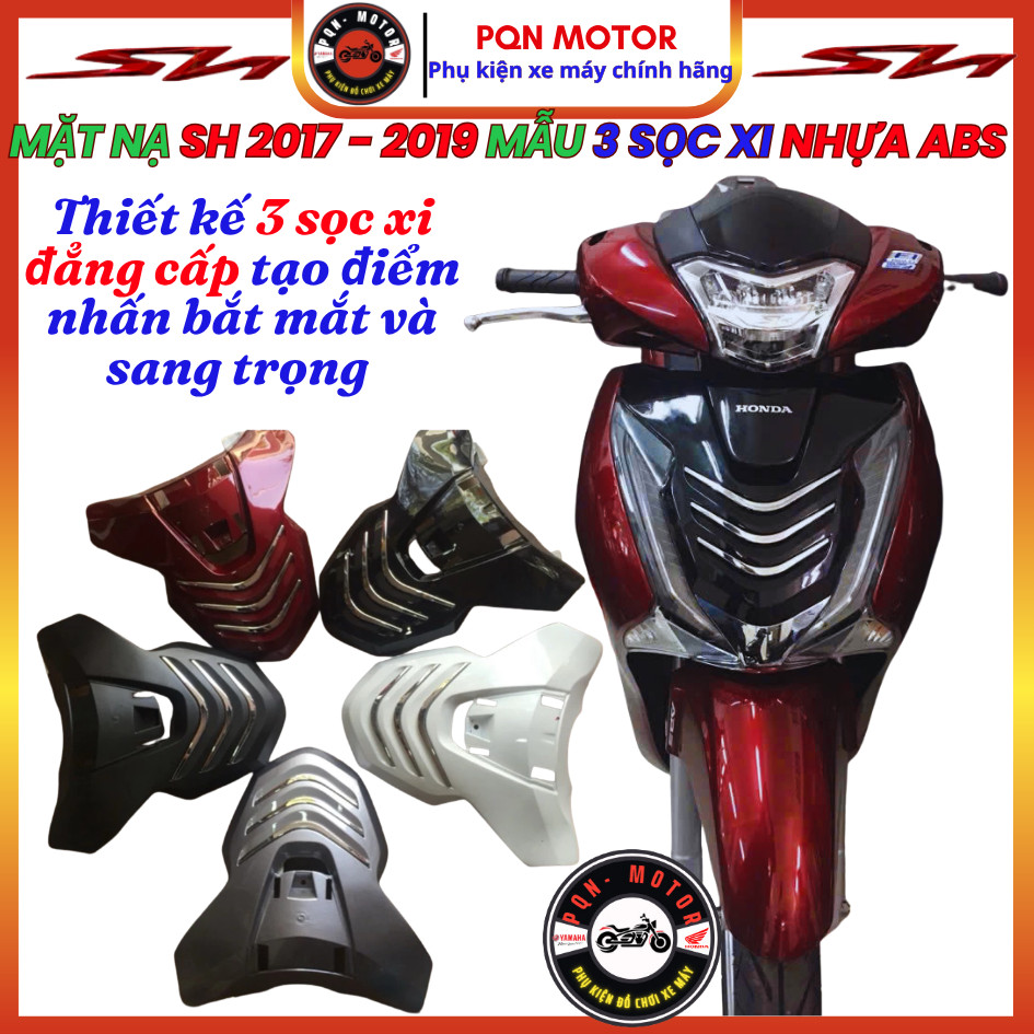 Mặt Nạ Kiểu Ý Gắn Như Zin Sh Việt Nam 2017- 2019. Sh125/150i Nhựa ABS Cao Cấp Hãng Motor Art