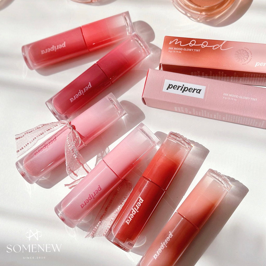 son bóng son bóng chính hãng Giọng điệu đẹpPeripera peripera Rock Sugar Lip Gloss Water Gloss Mirror