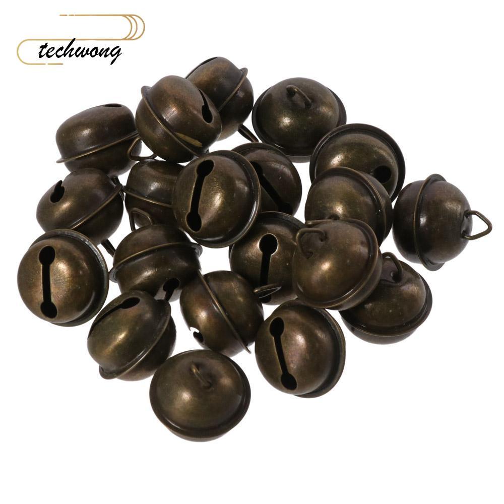 TECHWONG 20 Cái Chuông, Chuông Jingle Thép 22mm, Chuông số lượng lớn Chuông Jingle Lớn Cho Giáng Sin