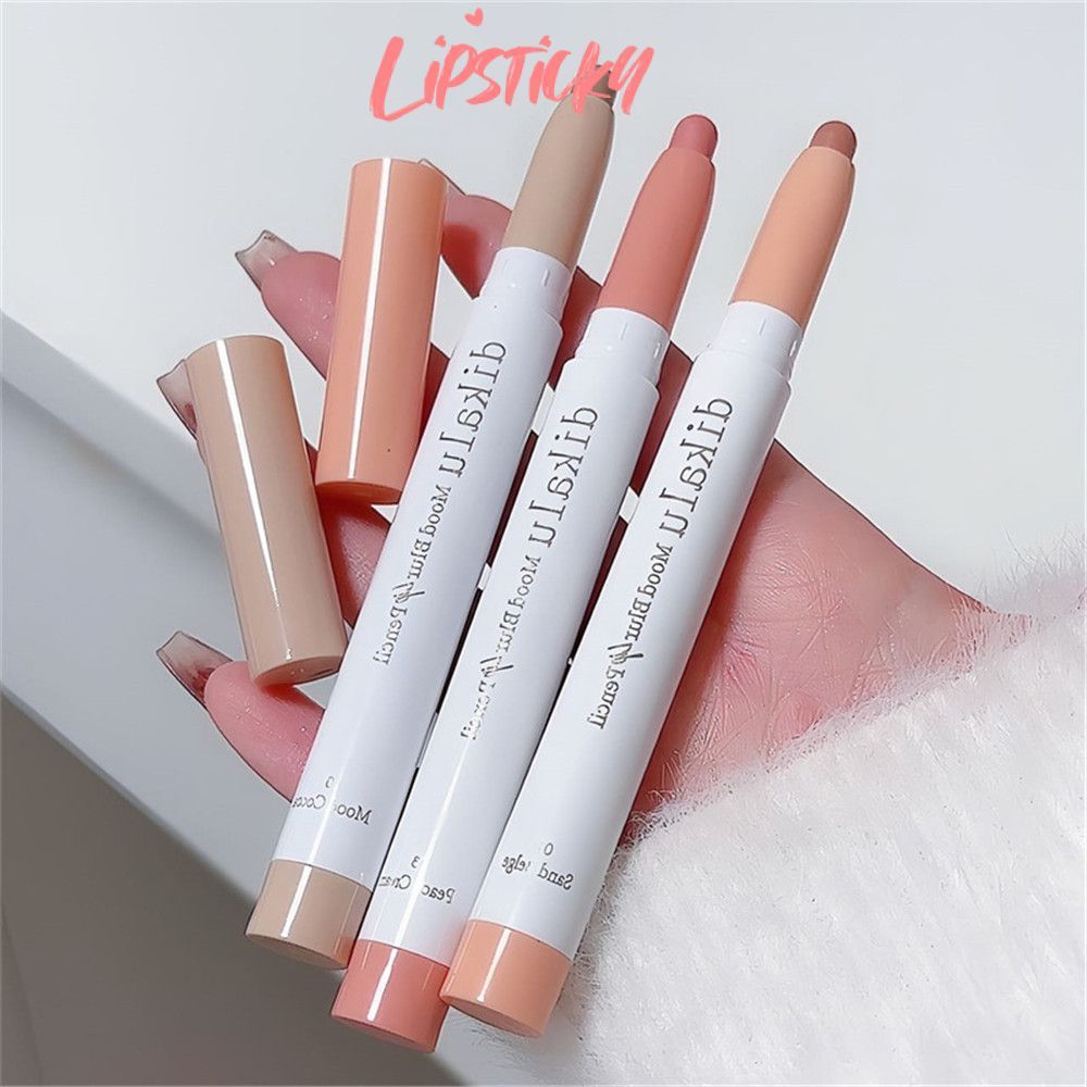 DIKALU Lip Liner Silky Lip Liner Covers Uneven Lip Color Lipstick Pen Xác định chính xác môi Trang đ