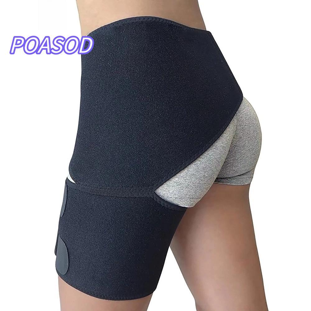 MAYSHOW Hông nẹp neoprene, hỗ trợ dây thần kinh tọa vàafter injury, thoáng khí nhẹ