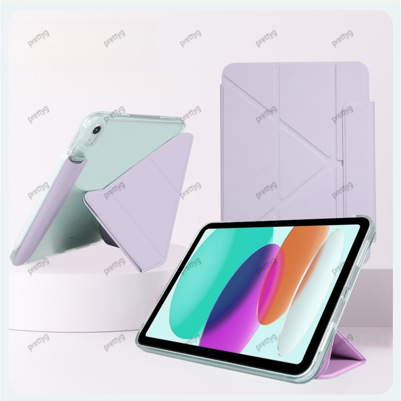 Funda Cho iPad Mini A17 Pro A2993 A2995 A2996 Y Gấp Da Acrylic Ốp điện thoại Cho IPad Mini 7 6 Ốp đi