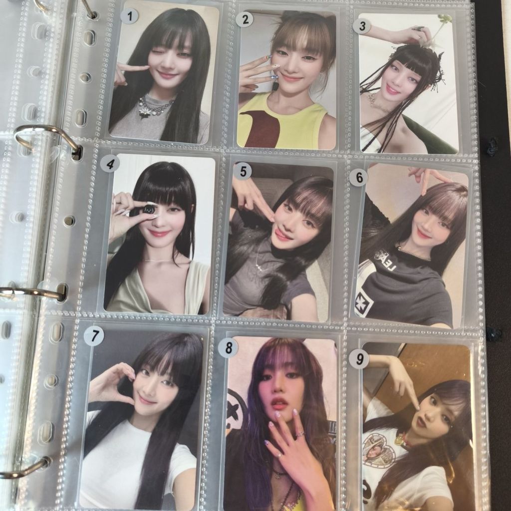 Cô gái idle G-idle thành viên minnie Minnie đặc biệt thẻ nhỏ thẻ sao thẻ mảnh vỡ