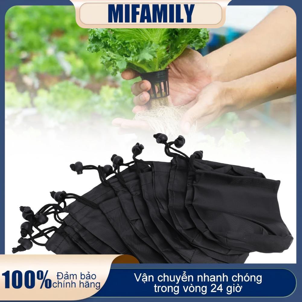 mifamily.vn 12 Cái Túi Thủy Canh Thủy Canh Miệng Rộng Lọ Mason Túi Đục Trồng Cây