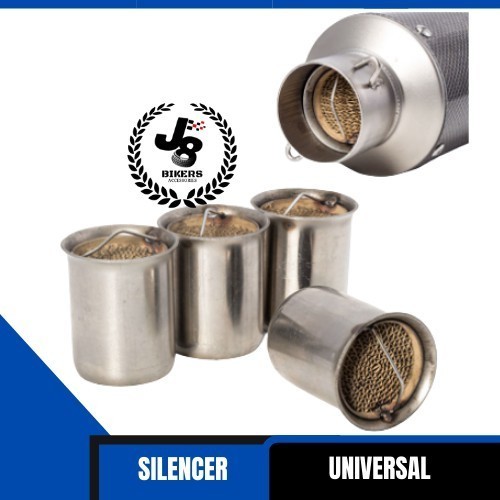 Ống xả đa năng Bộ giảm thanh xe máy Chèn DB Defender DB Killer Bộ giảm thanh 51MM.1