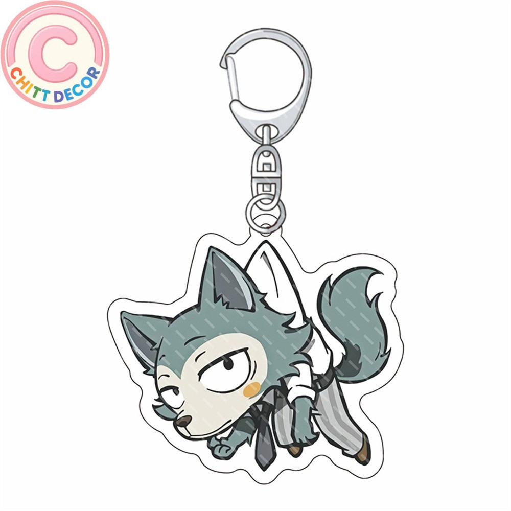 Móc Khoá Anime BEASTARS Legoshi Louis Manga Nhật Bản Trang Trí Bàn Học, Làm Việc