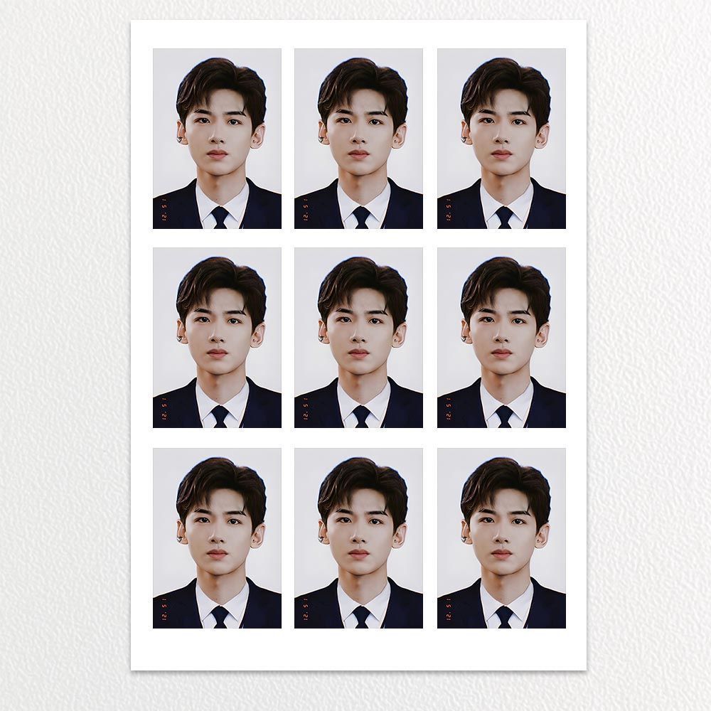 Wash Bai Jingting Giấy Phép Hàng Hóa 3cm HD In Ảnh Nhỏ In Inch Có Thể Tùy Chỉnh Vỏ Điện Thoại Hình Ả