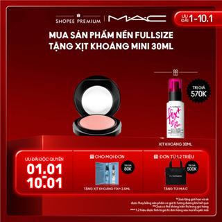  Phấn má hồng mềm mịn lên màu chuẩn và chứa khoáng chất nuôi dưỡng da MAC Mineralize Blush 4g 