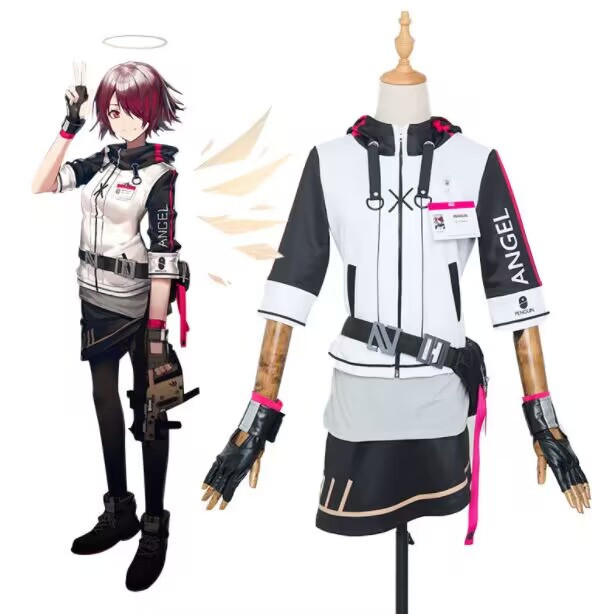 Trang phục cosplay Arknights Exusiai phù hợp cho lễ hội Halloween và Giáng sinh
