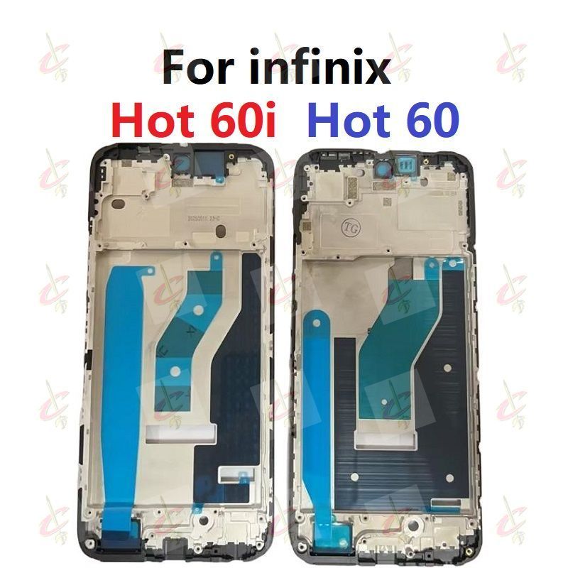 Khung LCD Cho Infinix Hot 60i 4G 60 5G X6726 X6728 X6730 X6728B Thân Viền Tấm