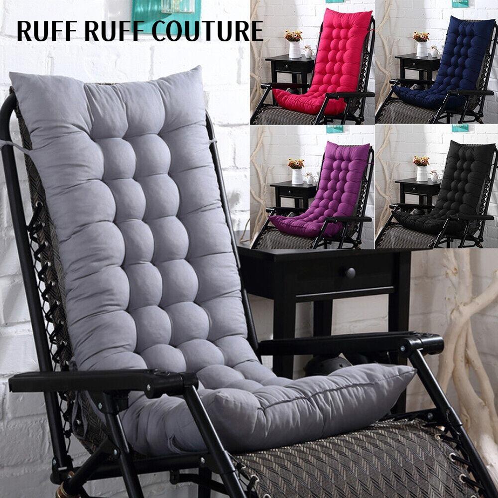 Đệm tựa lưng RUFF RUFF COUTURE, Đệm lưng đa năng Đệm tựa lưng, Thảm lót ghế dài dày bằng vải Cotton 