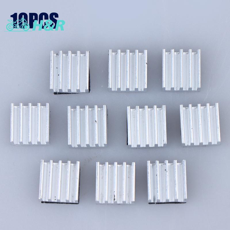 Conbole 10 Chiếc A4988 Trình Điều Khiển Bước Tản Nhiệt Nhôm Tản Nhiệt Làm Mát Tản Nhiệt 3D Bộ Phận M