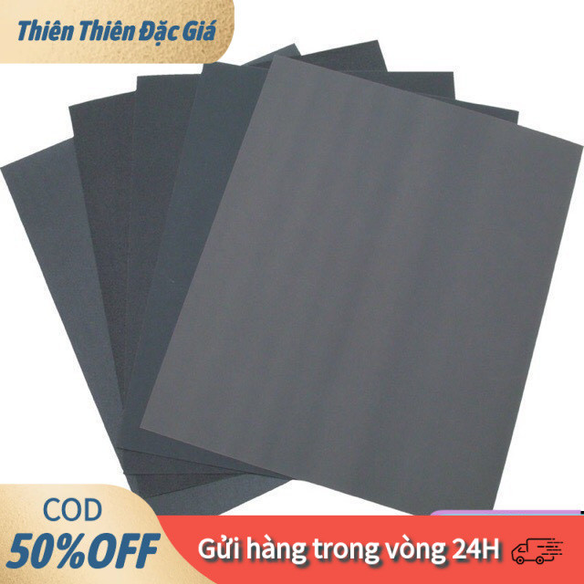 【24H】[COD] Giấy Nhám Chà Bóng Gỗ, Kim Loại - Siêu Mịn, Mượt, Bóng Đẹp - Dùng Ướt & Khô