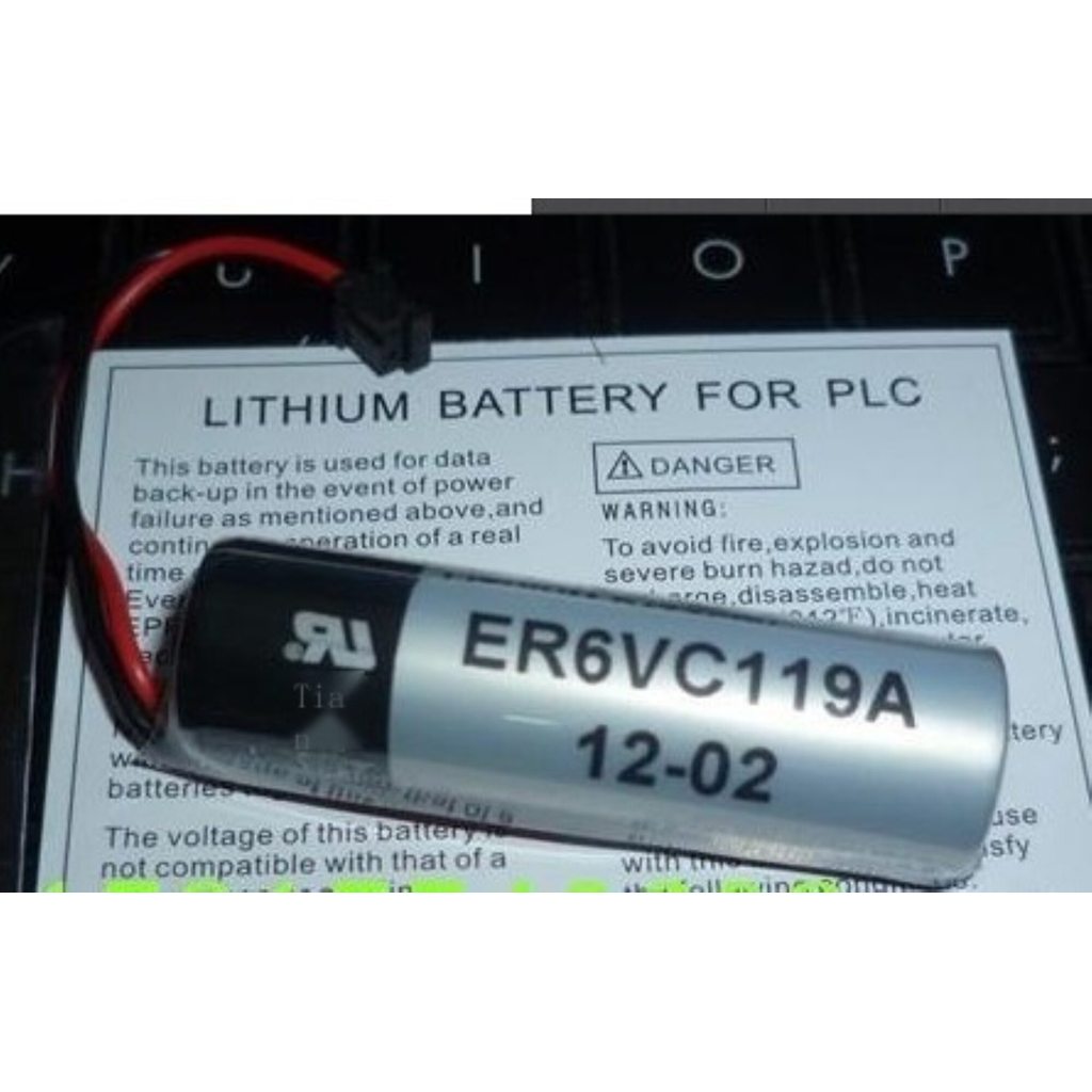 Mới 1 Chiếc Pin lithium Toshiba ER6VC119A 3.6V MR-J3BAT ER6VC119B Chính Hãng Chính Hãng