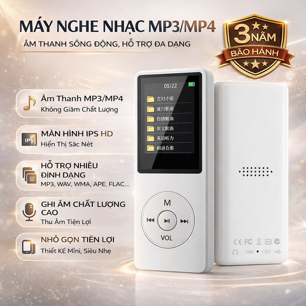 Máy nghe nhạc MP4 máy nghe nhạc mini máy MP3 MP4 máy nghe nhạc cầm tay máy nghe nhạc đa năng, màn hì