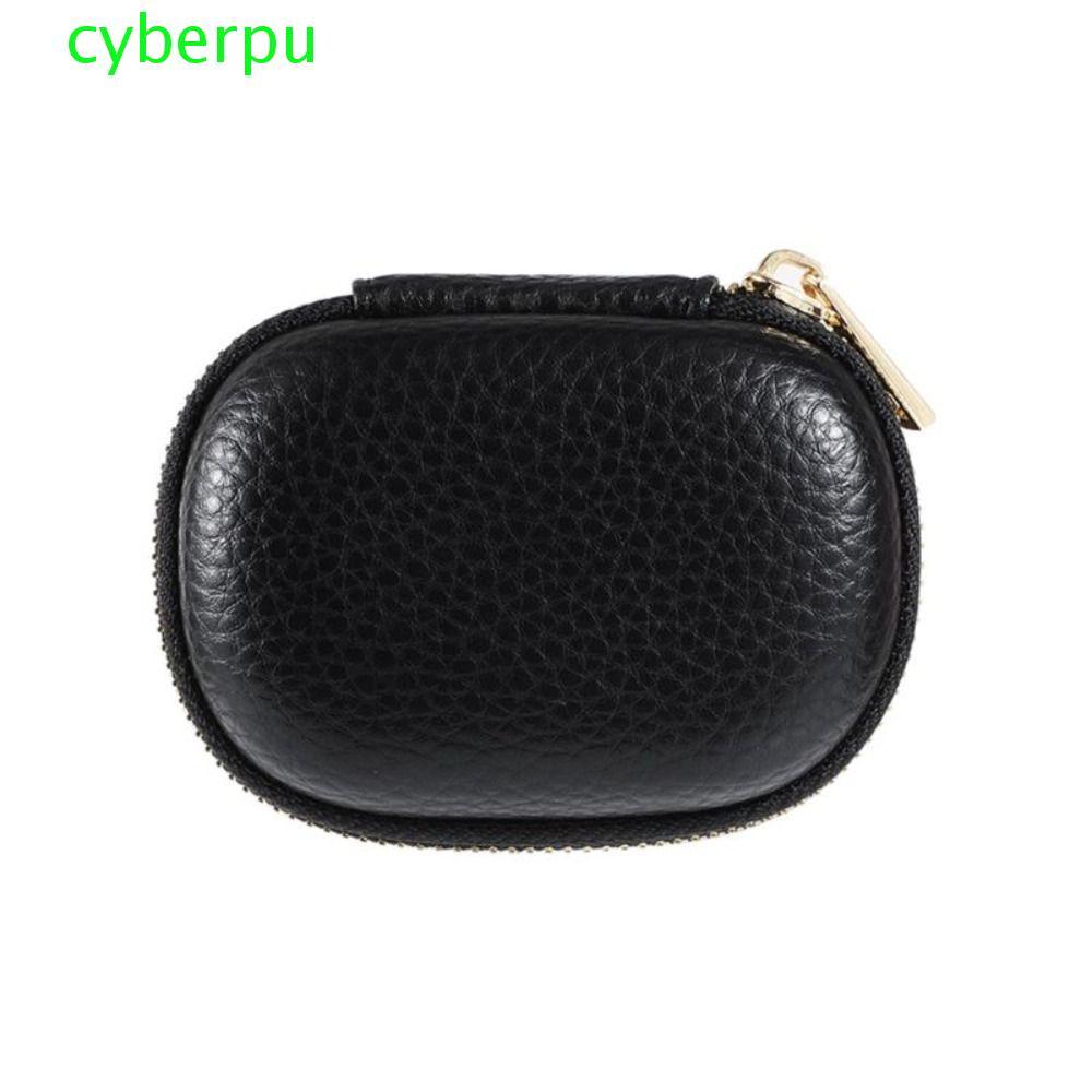 Túi bảo vệ tai nghe E8 bằng da PU CYBERPULSE, Túi đựng tai nghe Bluetooth bảo vệ bằng da PU E8, Hộp 
