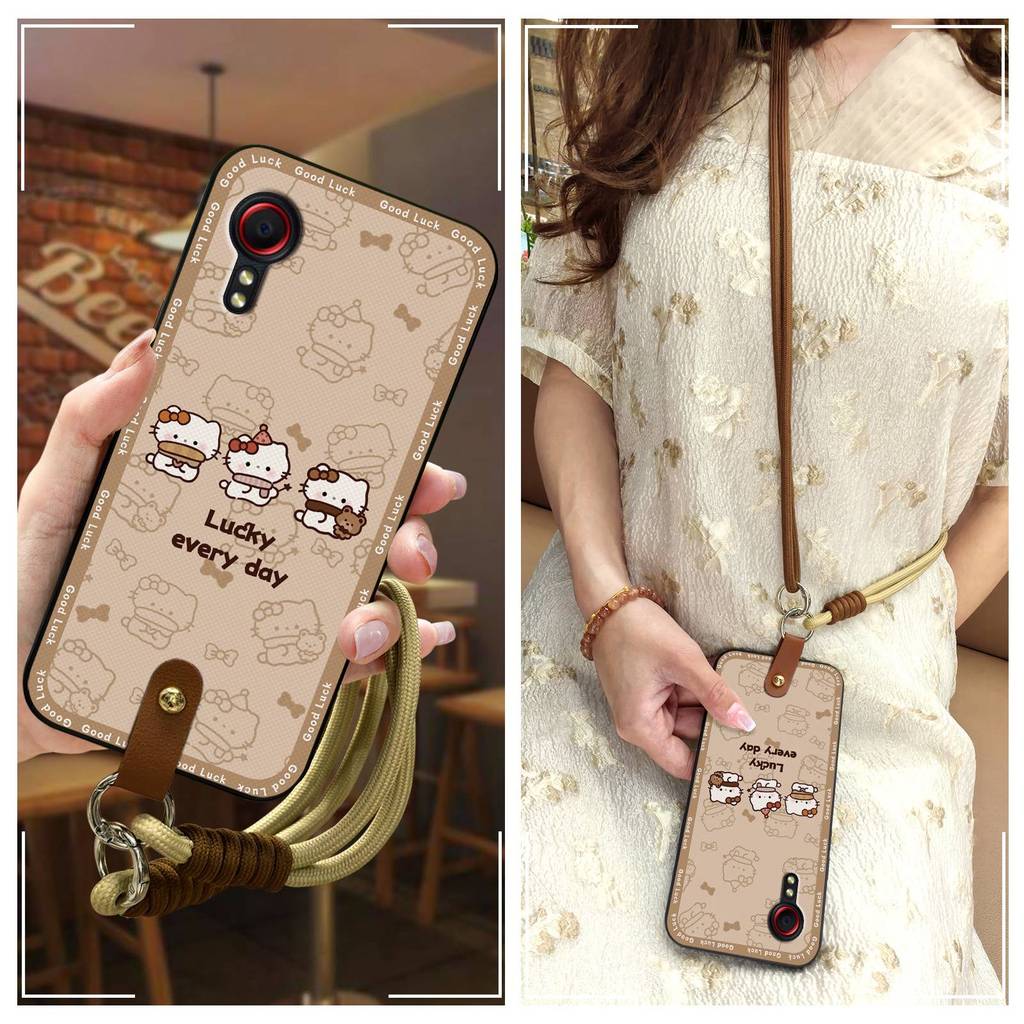 Ốp Điện Thoại Chống Thấm Nước Chống Bụi Cho Samsung Galaxy Xcover5 / SM-G525F Ốp Lưng Hoạt Hình Đeo 