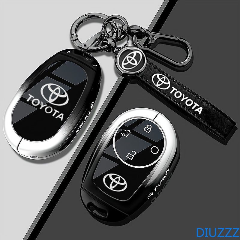 Dành Cho Xe Toyota BZ3X 2025 2026 4 Nút Hợp Kim Kẽm Chìa Khóa Ô Tô Vỏ Fob Cho Xe Toyota BZ3X Bózhì 3