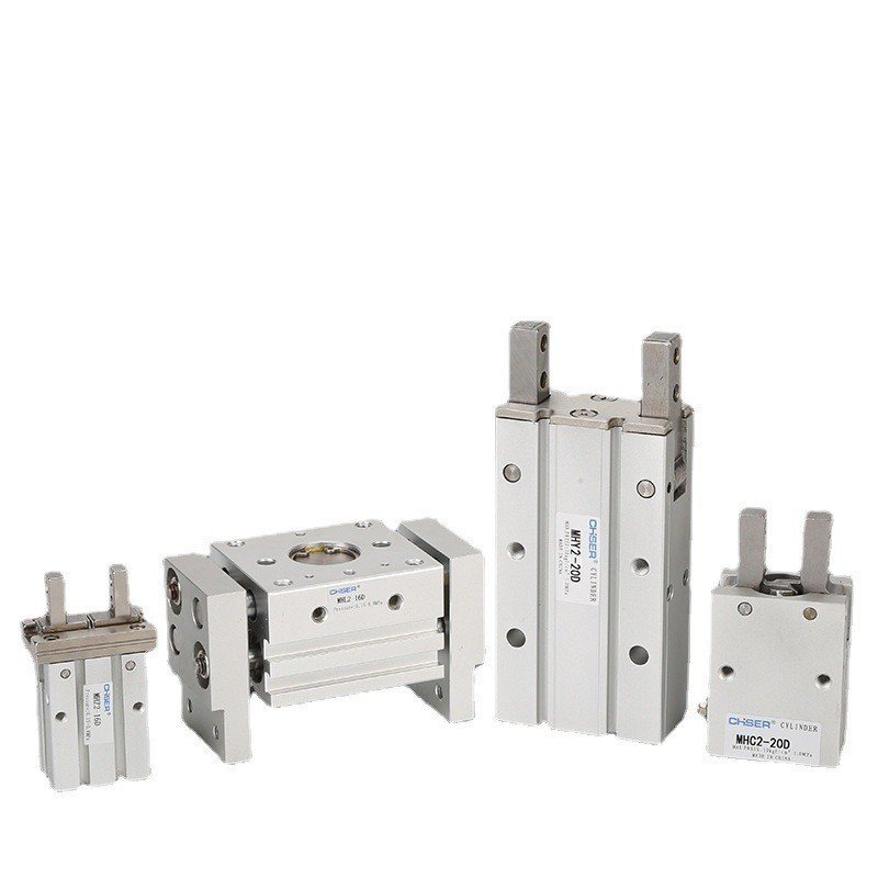 Móng vuốt không khí MHZ2-16D Ưu đãi đặc biệt HFZ20 MHF2-25D MHC2-32D Xi lanh ngón tay khí nén MHY2 M