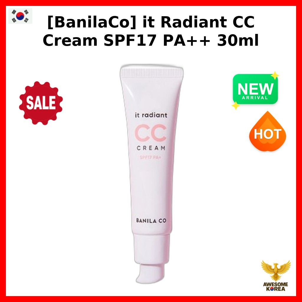 [BanilaCo] it Radiant CC Cream SPF17 PA + + 30ml / Kem CC Hàn Quốc / Hoàn thiện rạng rỡ / Xác thực 1