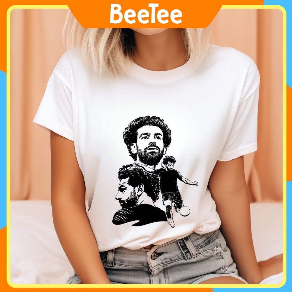 Áo thun Oversize in hình Mohamed Salah Liverpool 112