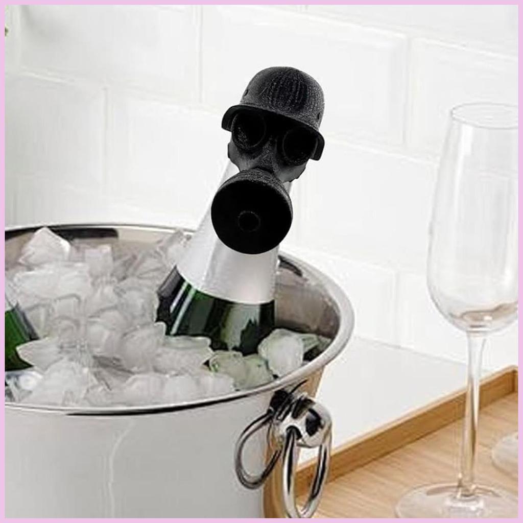Mũ Chai Bia Người Lính Chai Mũ Bảo Hiểm Topper Có Thể Tái Sử Dụng Bia Niêm Phong Mũ Cho Rượu Whisky 