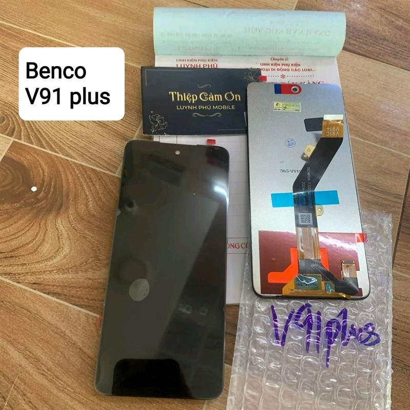 Màn hình benco v91 plus/V91c tặng keo dán