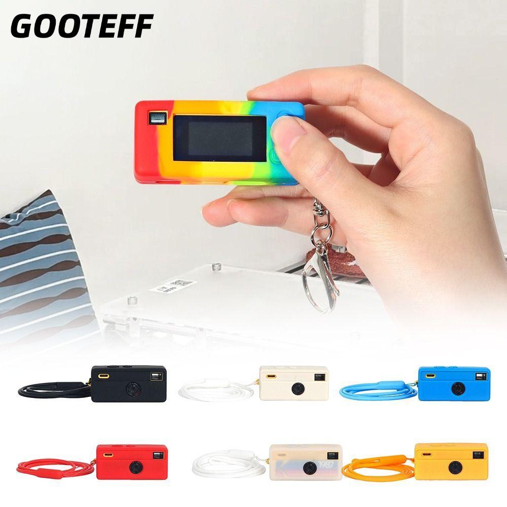 GOOTEFF Cho Kodak Charmera, Scratch Silicone Mềm, Chống Có Dây Móc Khóa Bảo Vệ Camera