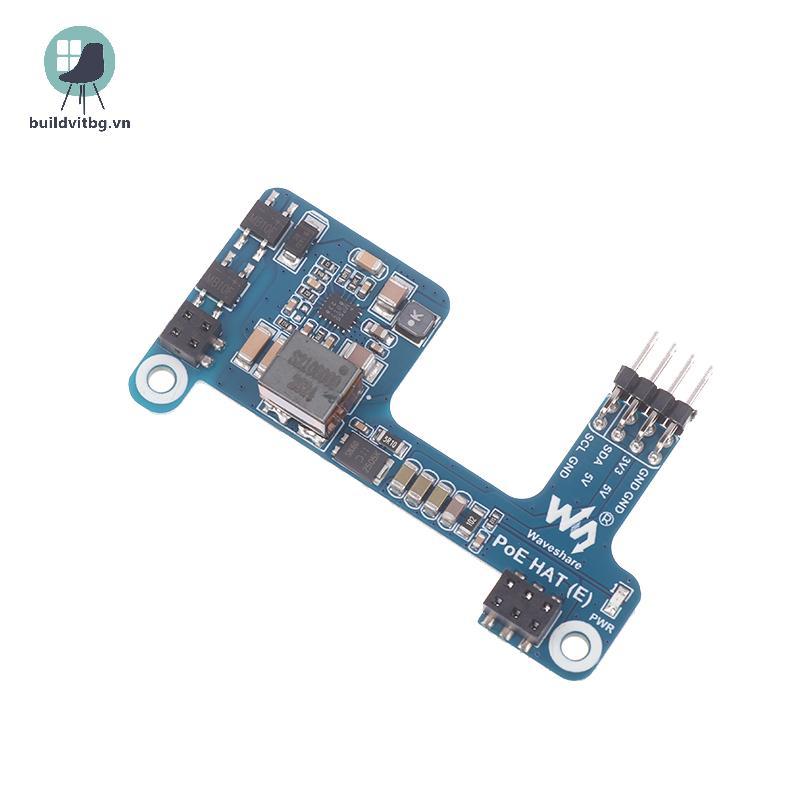Bg Cho Raspberry Pi PoE HAT 5V 2.5A Power Over Ethernet Adapter Cho Pi 4B 3B + 3B Waveshare PoE HAT 